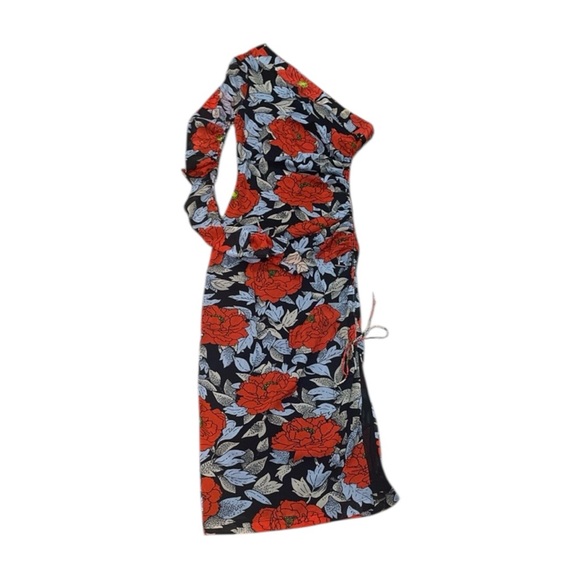 Diane Von Furstenberg Dresses & Skirts - Diane von furstenberg floral one shoulder maxi